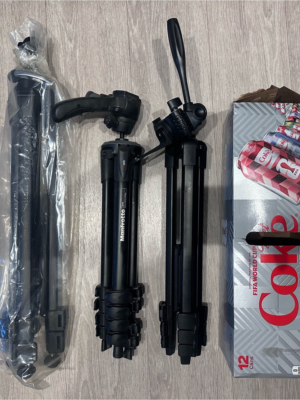 Manfrotto Camera Tripod - Black